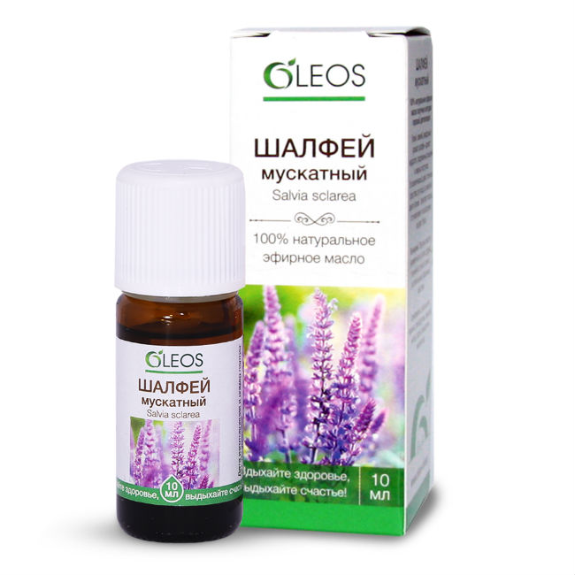 Oleos Шалфей, масло эфирное, 10 мл, 1 шт. фото