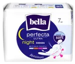 Bella perfecta Ultra night Extra soft, прокладки женские, 7 шт, мягкая поверхность фото