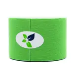 Ecoplast Kinesio tape, 5 см х 5 м, кинезио тейп, 1 шт, зеленый фото 2