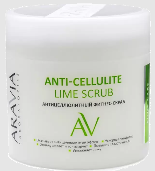Aravia Laboratories Антицеллюлитный фитнес-скраб, 300 мл, 1 шт. фото