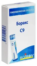Боракс С9, гомеопатические гранулы, 4 г, 1 шт. фото 2