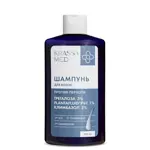 Krassa Med Шампунь для волос против перхоти, шампунь, 300 мл, 1 шт, климбазол + трегалоза фото