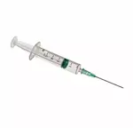 BD Emerald Шприц инъекционный одноразовый трехкомпонентный, 5 мл, шприц в комплекте с иглой, 10 шт, черного цвета, 22G (0,7x30) фото 3