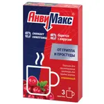 АнвиМакс, порошок для приготовления раствора для приема внутрь, 5 г, 3 шт, клюква фото
