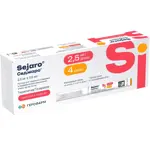 Седжаро, 2.5 мг/доза, раствор для подкожного введения, 2.4 мл, 1 шт, в комплекте с иглами 4 шт. фото