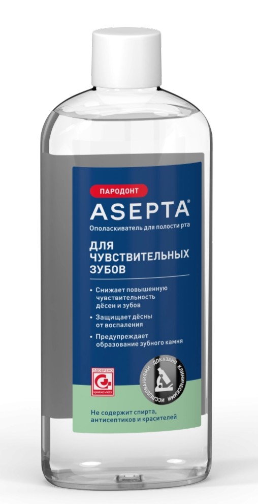 Асепта Fresh Ополаскиватель, раствор для полоскания полости рта, 250 мл, 1 шт. фото