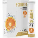 Maxler B-Комплекс, таблетки шипучие, 60 шт, апельсин, 3 тубы по 20 шт фото