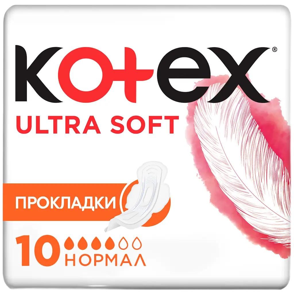 Kotex Ultra Soft Normal Прокладки, прокладки гигиенические, 18 шт, 4 капли фото