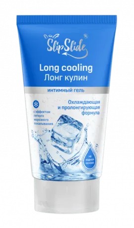 СлипСлайд Гель-смазка интимная охлаждающая и пролонгирующая формула, гель, 50 мл, 1 шт. фото