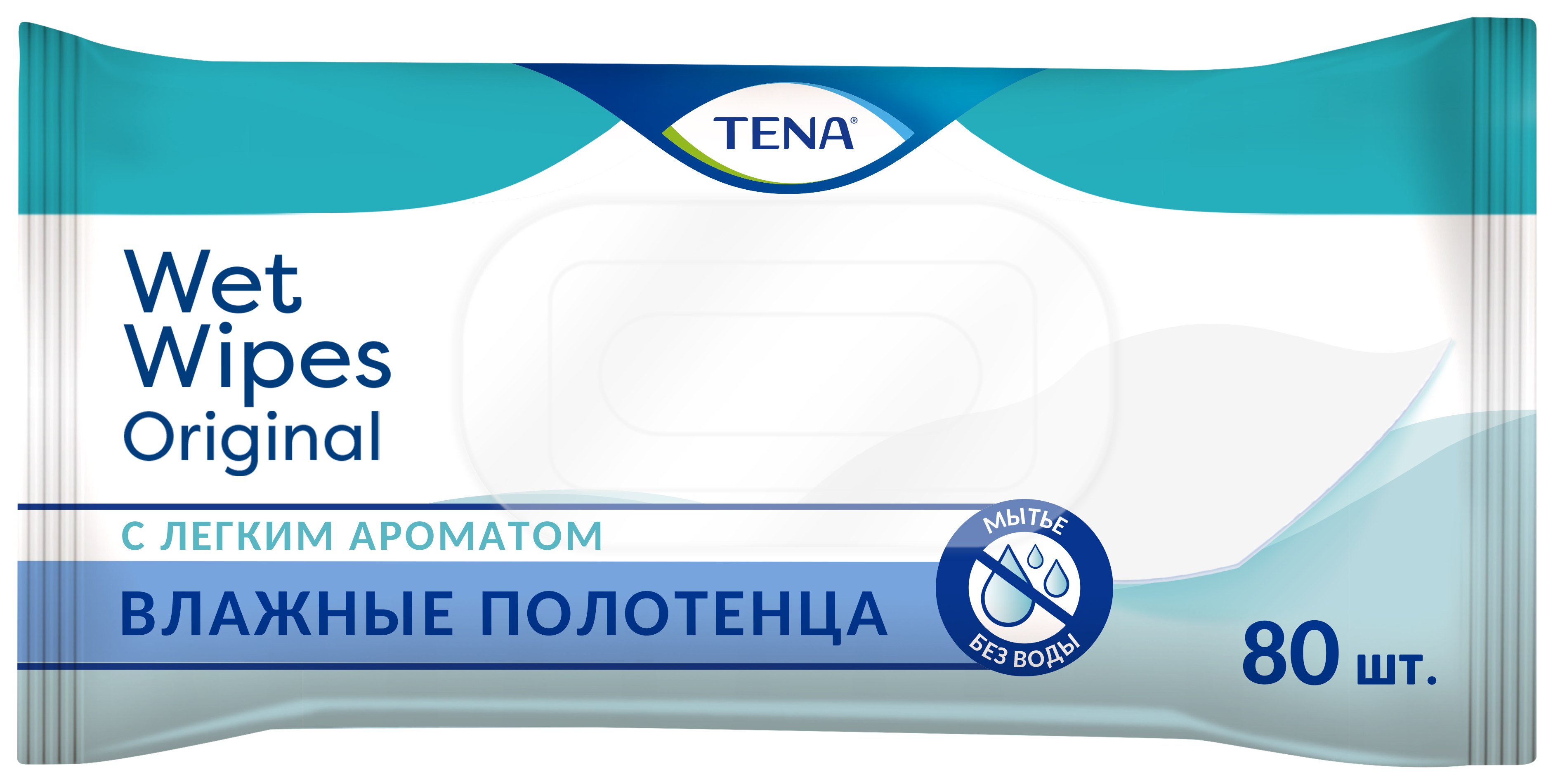 Tena Original Полотенца влажные, полотенца влажные, 80 шт. фото