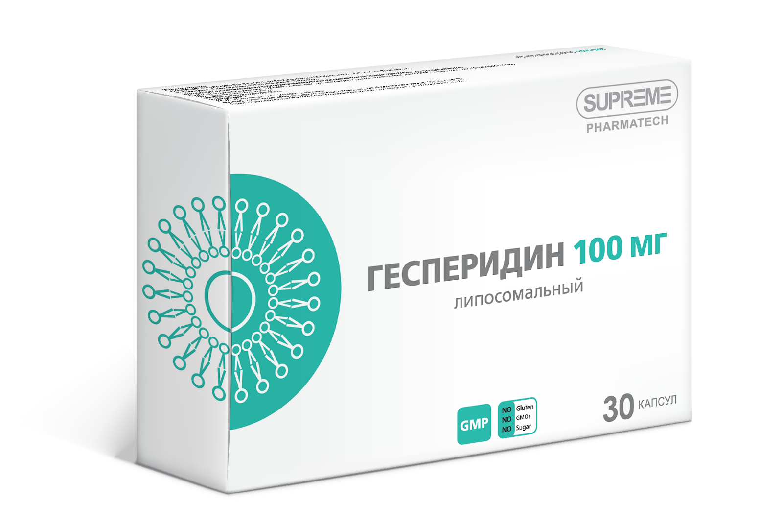 Липосомальный гесперидин, 100 мг, капсулы, 30 шт. фото