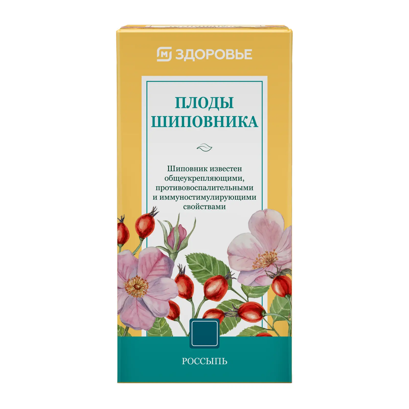 М Здоровье Шиповника плоды, фиточай, 100 г, 1 шт. фото