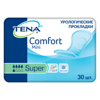 Tena Comfort Mini Super Прокладки урологические, прокладки урологические, 30 шт, 5 капель фото