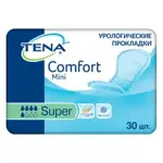 Tena Comfort Mini Super Прокладки урологические, прокладки урологические, 30 шт, 5 капель фото