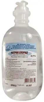 Натрия хлорид, 0.9%, раствор для инфузий, 250 мл, 1 шт. фото 2