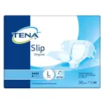 Tena Slip Plus Подгузники для взрослых, Large L (3), 30 шт, обхват талии/бедер до 150 см фото