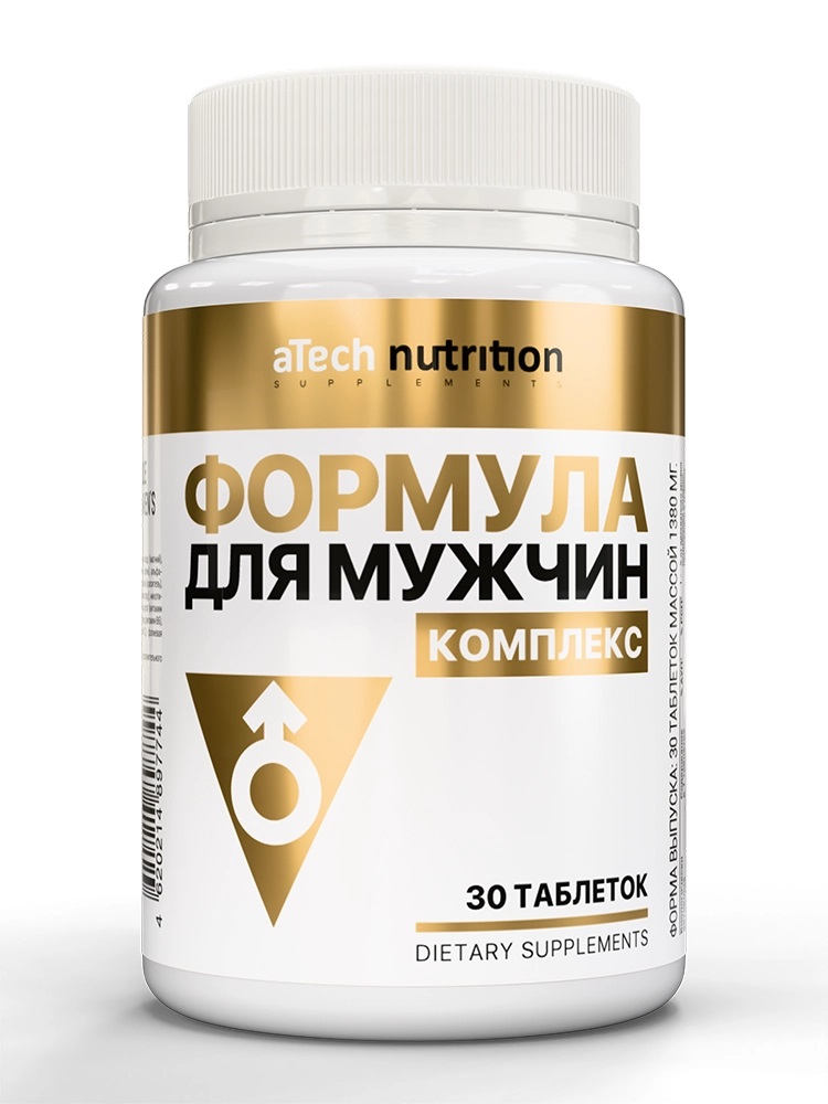 Atech nutrition Витаминно-минеральный комплекс формула для мужчин, таблетки, 30 шт. фото
