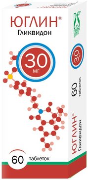 Юглин, 30 мг, таблетки, 60 шт. фото