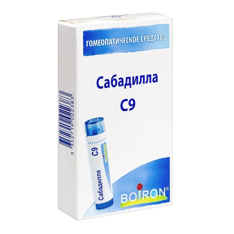 Сабадилла C9, гранулы гомеопатические, 4 г, 1 шт. фото