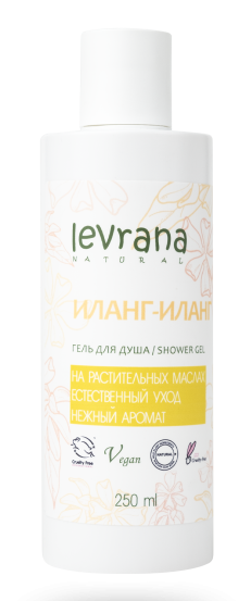 Levrana гель для душа, гель, 250 мл, 1 шт, иланг-иланг фото