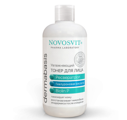 Novosvit Dermabasis Тонер для лица увлажняющий, 210 мл, 1 шт. фото