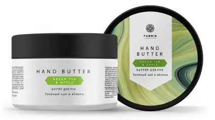 Fabrik Cosmetology баттер для рук зеленый чай и яблоко, крем для рук, 100 мл, 1 шт. фото