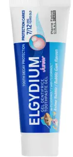 Эльгидиум Junior, паста гелевая зубная, 50 мл, 1 шт, бабл гам, 7-12 лет фото
