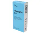 Глюкоза для глюкозотолерантного теста, порошок для раствора, 25 г, 3 шт. фото 