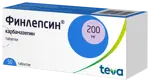 Финлепсин, 200 мг, таблетки, 50 шт. фото