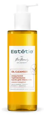 Estetie масло для умывания гидрофильное миндальное, масло, 190 мл, 1 шт. фото