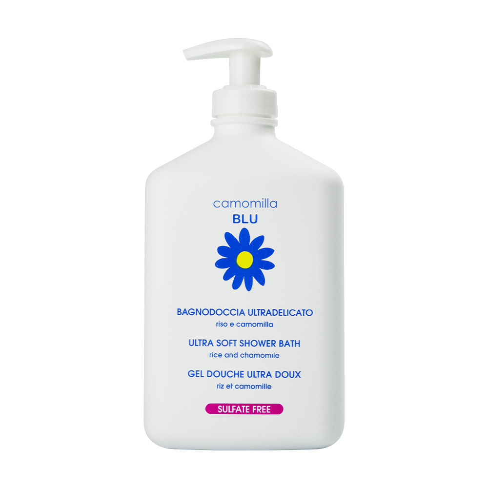 Camomilla Blu гель для душа с рисом и ромашкой для взрослых и детей 0+, гель для душа, 500 мл, 1 шт. фото