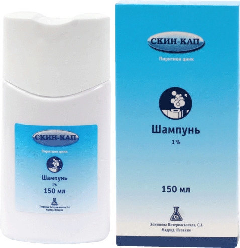Скин-кап, 1%, шампунь, 150 мл, 1 шт. фото