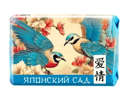 Невская косметика мыло туалетное японский сад любовь и чистота, мыло твердое, 90 г, 1 шт. фото