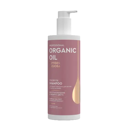 Professional organic oil шампунь для волос пептидный, шампунь, 470 мл, 1 шт. фото