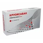 Круоксабан, 20 мг, таблетки, покрытые пленочной оболочкой, 30 шт. фото