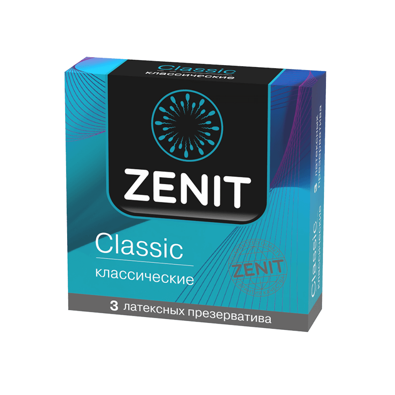Zenit Classic Презервативы, 3 шт. фото