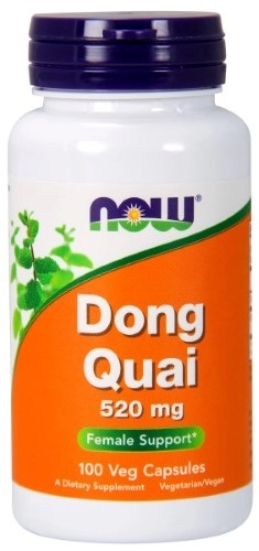 NOW Дудник, 520 мг, капсулы, 100 шт. фото