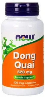 NOW Дудник, 520 мг, капсулы, 100 шт. фото