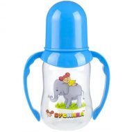 Бусинка Бутылочка с талией и ручками, 125 мл, 1 шт, цвет в ассортименте, арт. 1907 фото