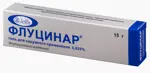 Флуцинар, 0.025%, гель для наружного применения, 15 г, 1 шт. фото