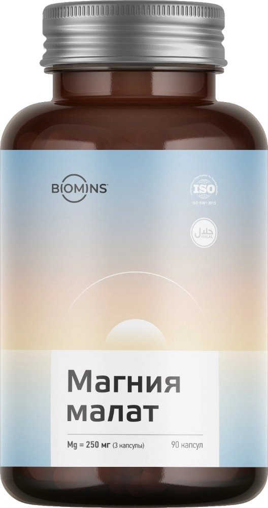 Biomins Магния малат, капсулы, 90 шт. фото