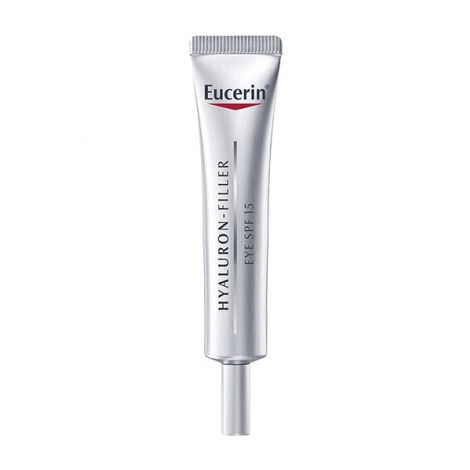 Eucerin Hyaluron-Filler крем для кожи вокруг глаз, крем для области вокруг глаз, 15 мл, 1 шт, для чувствительной кожи фото