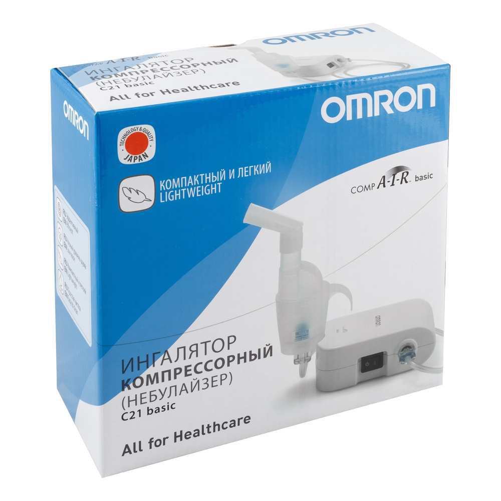 Ингалятор компрессорный Omron CompAir NE-C21 Basic, 1 шт, арт. NE-C803-RU фото