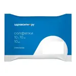 Здравсити Салфетки марлевые медицинские стерильные, 10 см х 10 см, салфетки стерильные, 10 шт. фото