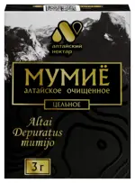 Алтайский Нектар Мумие, пластины, 3 г, 1 шт. фото 