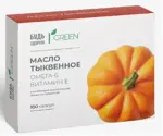 Будь здоров! Грин Масло тыквенное, капсулы, 100 шт. фото