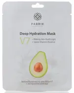 Fabrik Cosmetology V7 маска для лица тканевая витаминная, маска, 1 шт, авокадо фото
