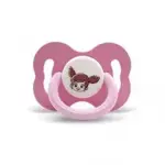 Мама Тама Соска-пустышка анатомическая силиконовая Вера, 1 шт, розового цвета, 6+ мес, арт. МТ/027 фото