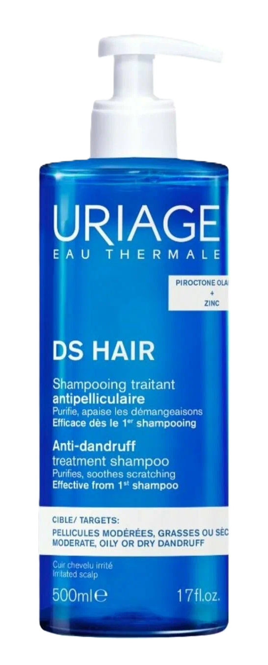 Uriage D.S., шампунь, 500 мл, 1 шт, против перхоти фото
