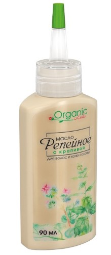 Органик Лабс Масло репейное с крапивой, масло для наружного применения, 90 мл, 1 шт. фото